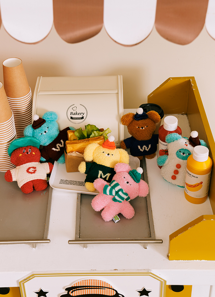 Grace Gift Wasabi Bear聯名 新年福袋 實用帆布包 玩偶盲盒 曬娃包 Grace Gift