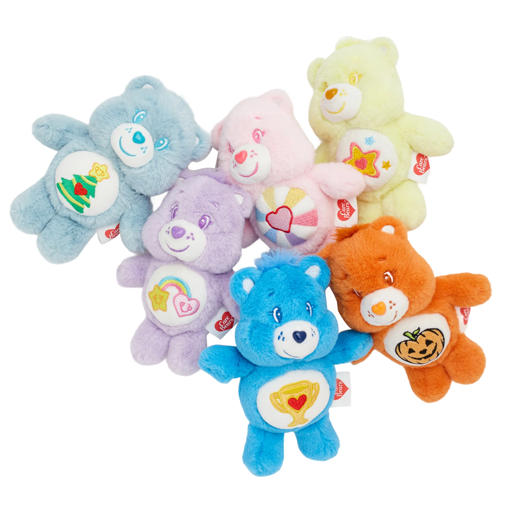 Care Bears-節慶派對毛絨玩偶吊飾鑰匙圈盲盒
