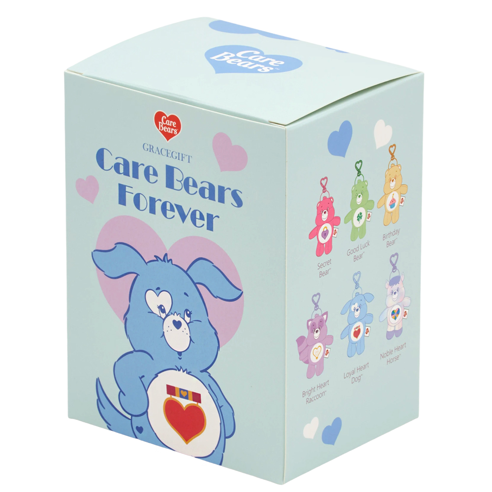Care Bears & Cousins 稀有毛絨玩偶吊飾鑰匙圈盲盒
