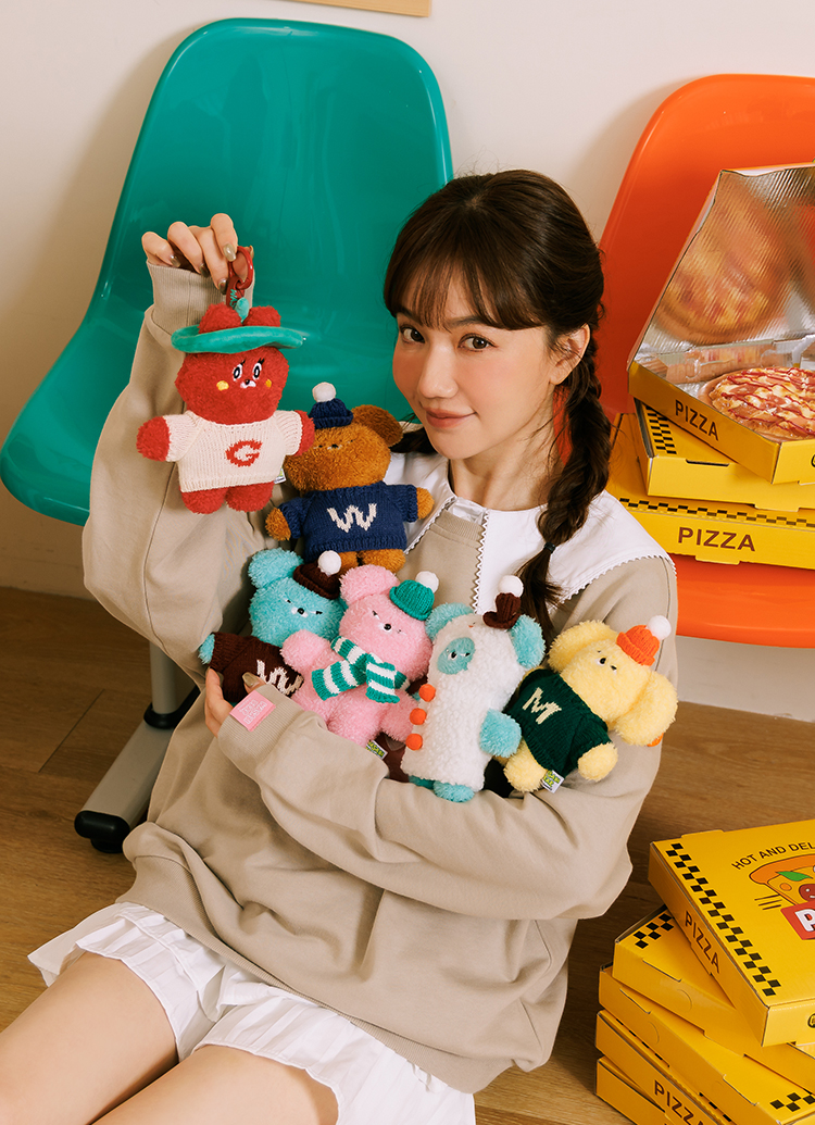 Grace Gift Wasabi Bear聯名 新年福袋 實用帆布包 玩偶盲盒 曬娃包 Grace Gift