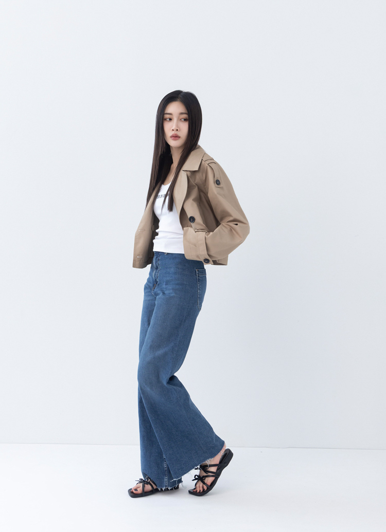 GraceGift平價女鞋 時尚秀場 方頭 韓系雙蝴蝶結細帶平底拖鞋 黑色