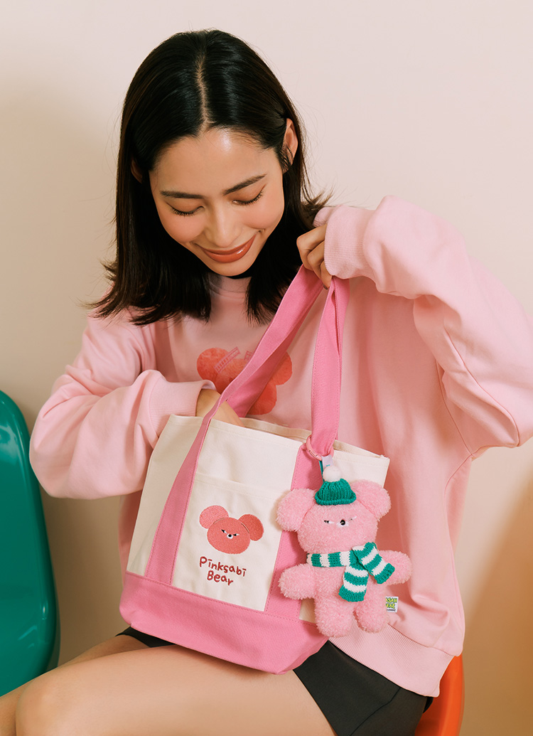 Grace Gift Wasabi Bear聯名 新年福袋 實用帆布包 玩偶盲盒 曬娃包 Grace Gift