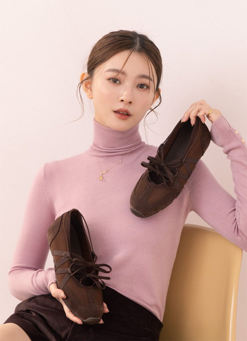 柔軟平底瑪莉珍鞋