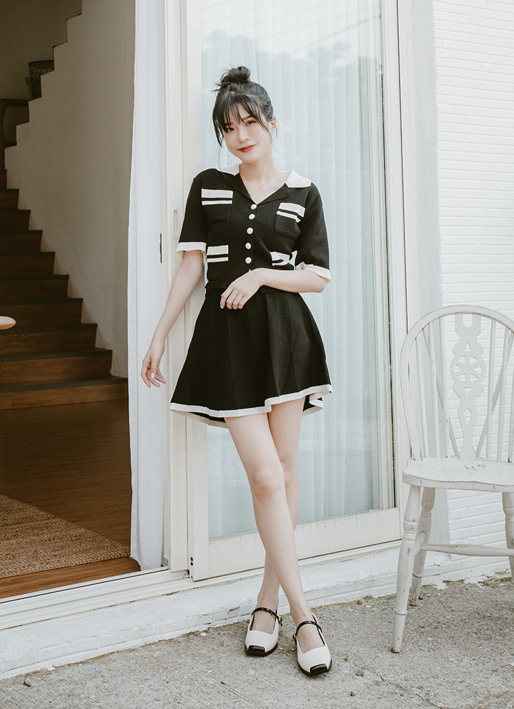 GraceGift Alice聯名 優雅芭蕾 低跟 瑪莉珍鞋 米白