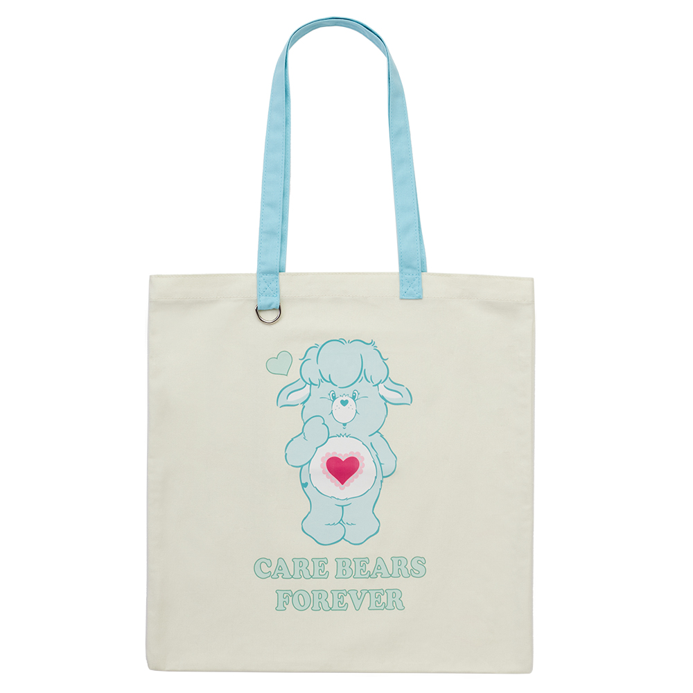 Care Bears-溫柔小羊印花日常帆布包 藍綠