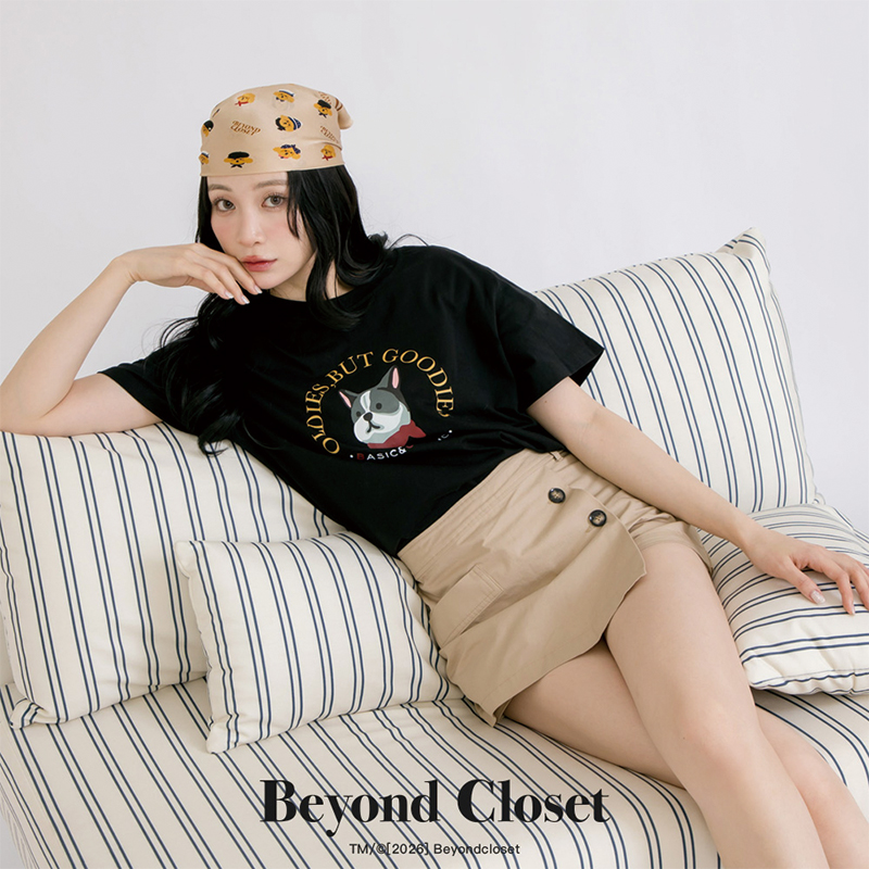 韓國 Beyond Closet 印花短版設計 T-shirt2