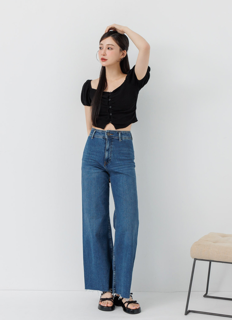 GraceGift平價女鞋 時尚秀場 圓頭 時髦高挑雙蝴蝶結楔型厚底拖鞋 黑色