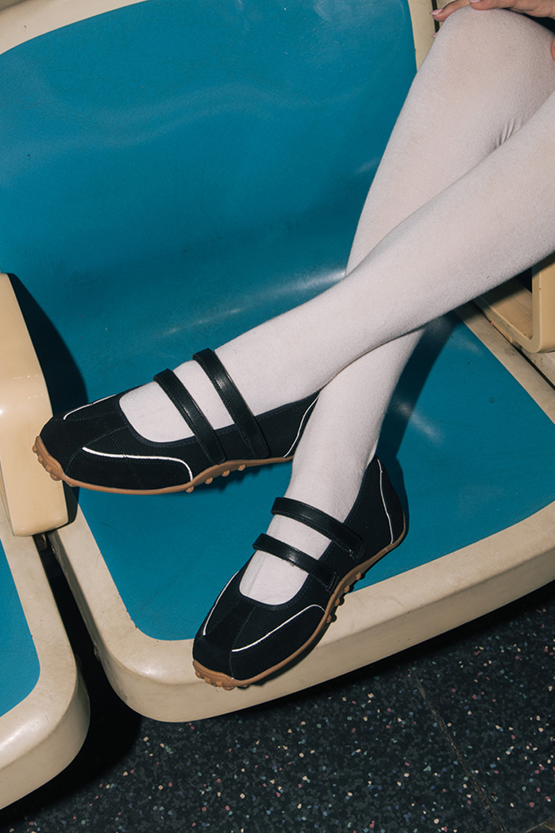 街頭芭蕾內增高瑪莉珍薄底運動鞋