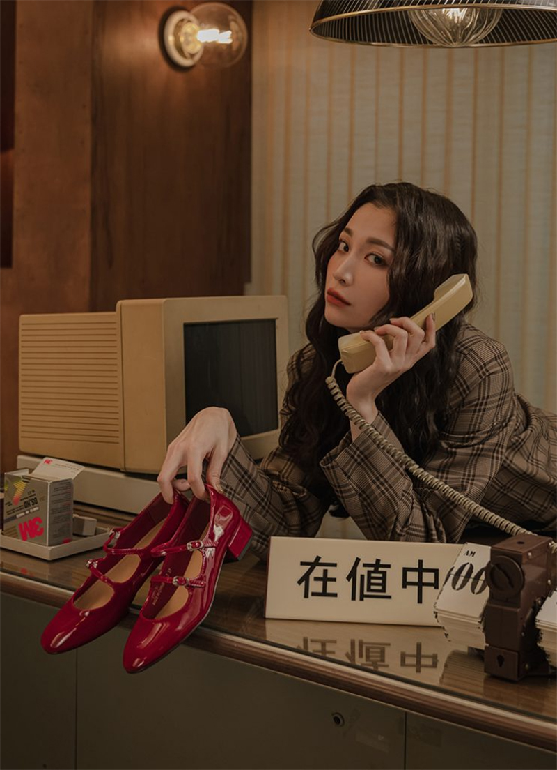 低跟瑪莉珍鞋
