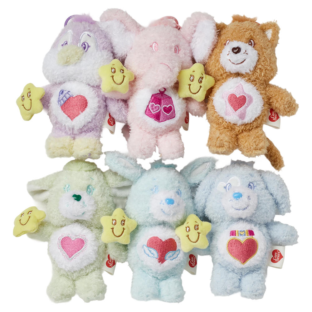 Care Bears & Cousins-星星朋友毛絨玩偶吊飾鑰匙圈盲盒