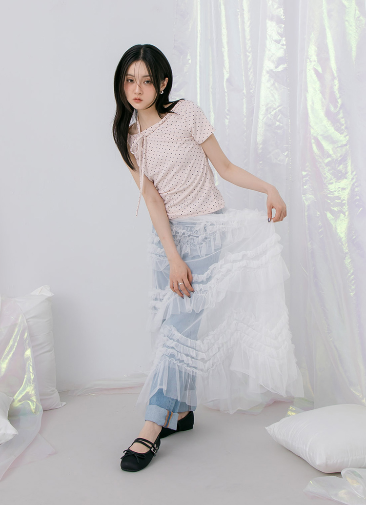 GraceGift平價女鞋 時尚秀場 方圓頭 芭蕾女伶方頭雙帶平底瑪莉珍 黑色