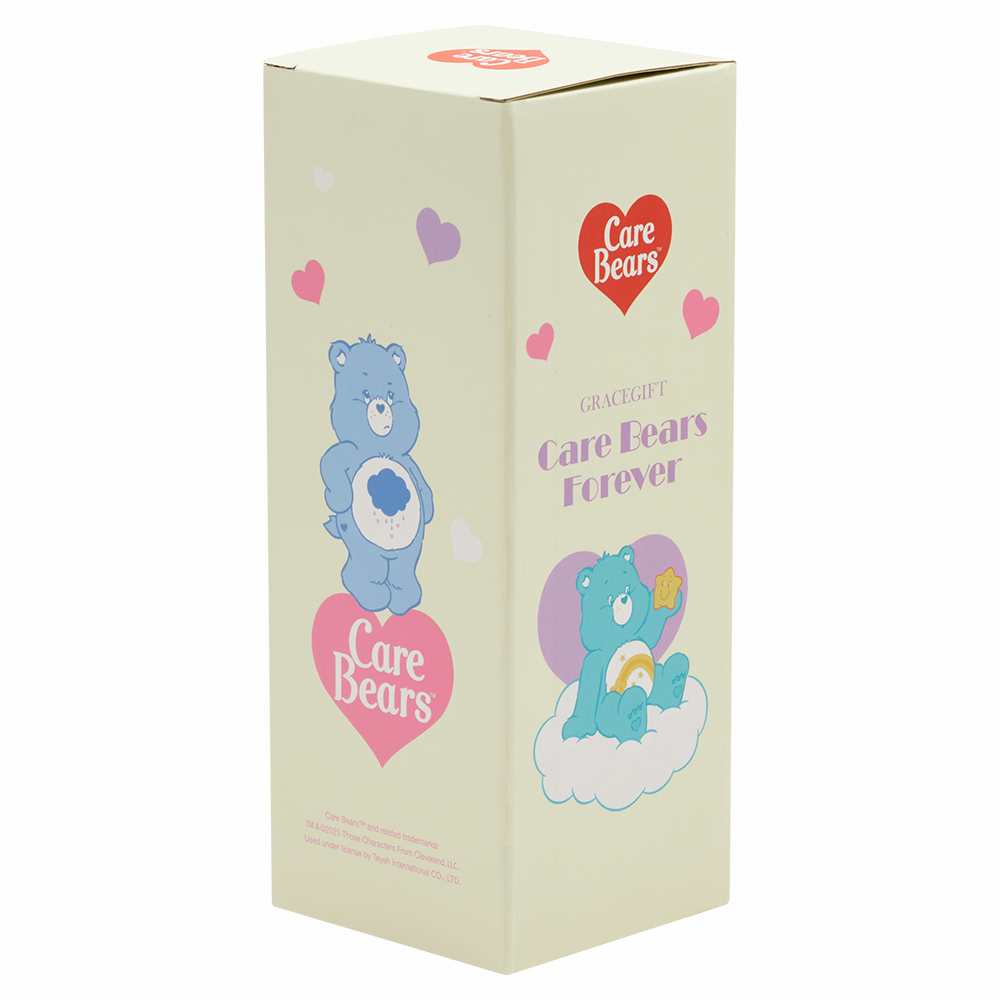 Care Bears × NTU-許願小熊手提式雙層304不鏽鋼保溫瓶(500ML) 淺綠