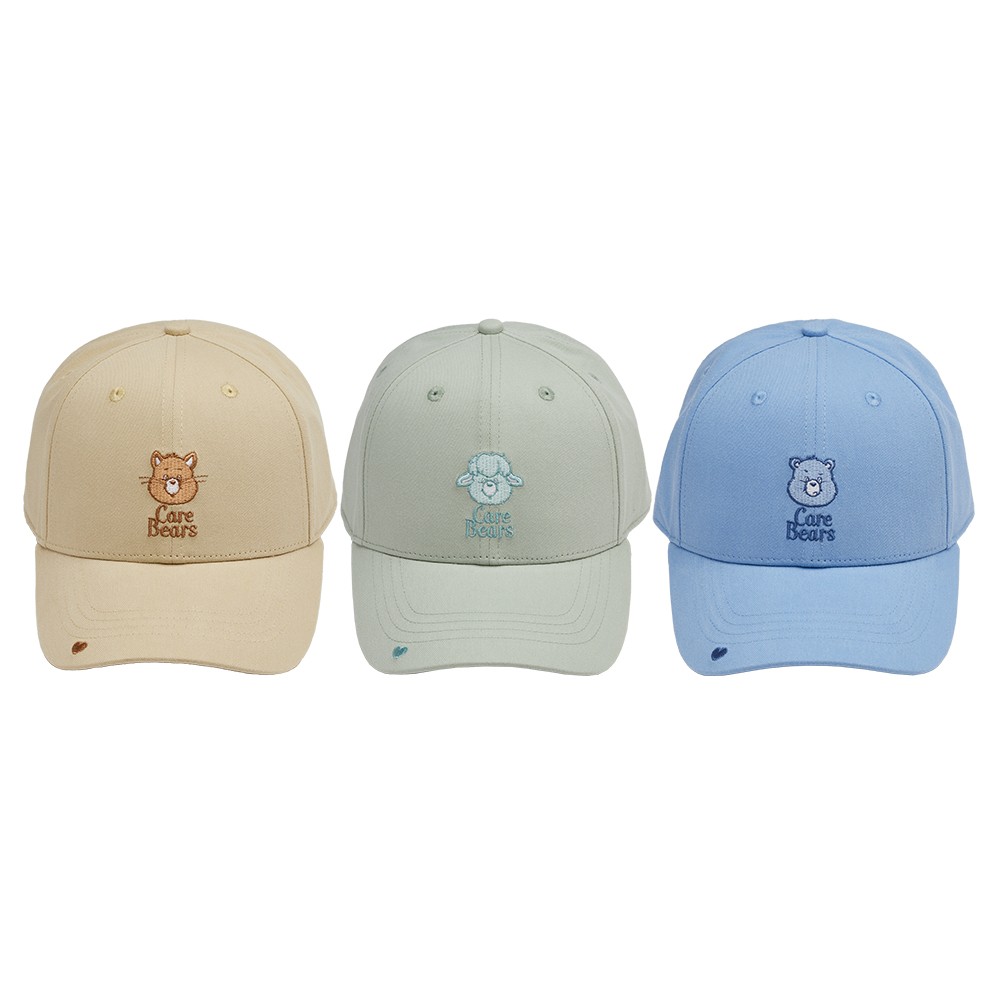 Care Bears-驕傲小貓電繡棒球帽 卡其