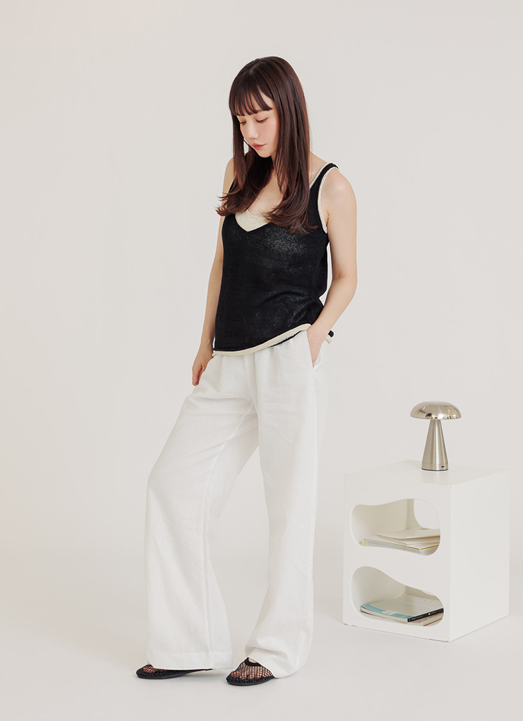 GraceGift平價女鞋 黑色滿版燙鑽漁網細帶繞踝圓頭平底芭蕾舞鞋