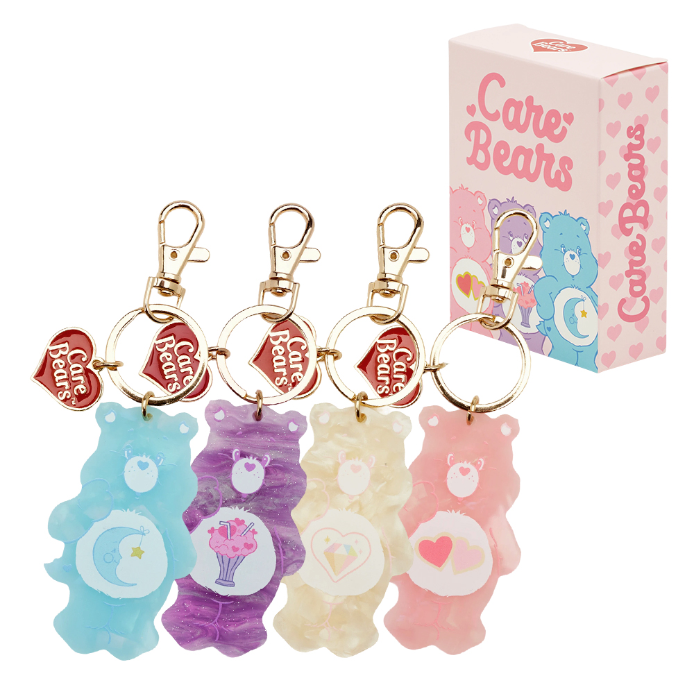Care Bears-海灘小熊系列 貝殼光吊飾鑰匙圈盲盒