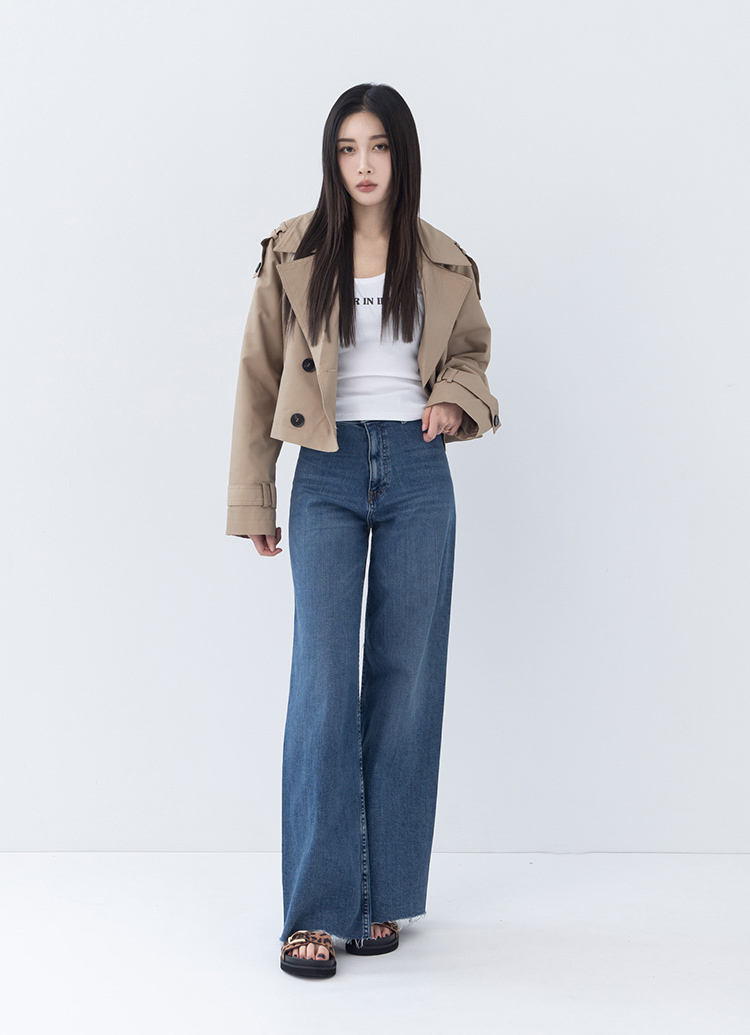 GraceGift平價女鞋 時尚秀場 日光奶茶復古金屬扣雙帶拖鞋 小豹紋