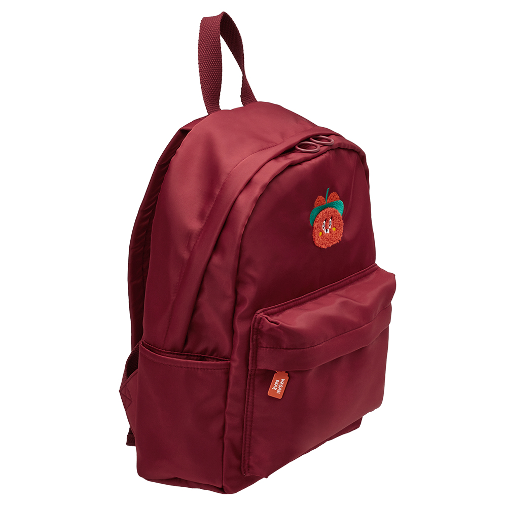 GraceGift Wasabi Bear聯名 辣椒醬熊 吊牌輕便尼龍後背包 正紅色 實拍圖