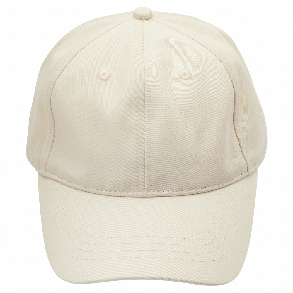 GraceGift Wasabi Bear 粉芥末熊 拉繩調節電繡棒球帽 白色