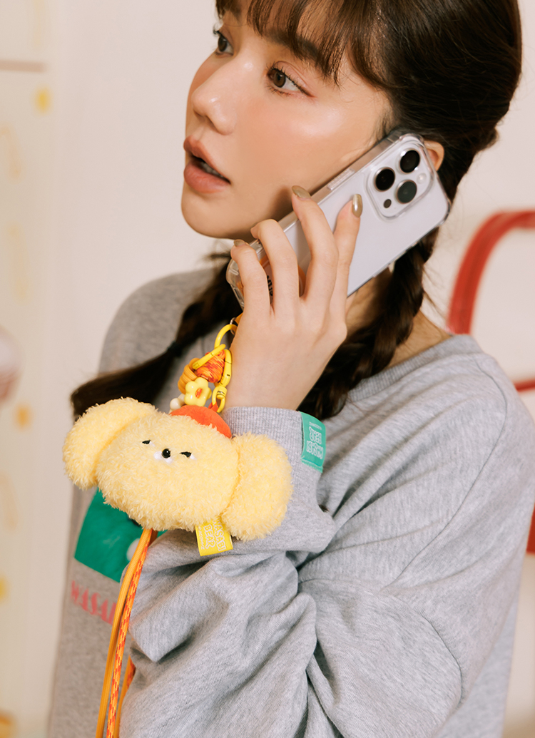 GraceGift Wasabi Bear聯名 調味日常絨毛娃娃頭吊飾手機繩盲盒