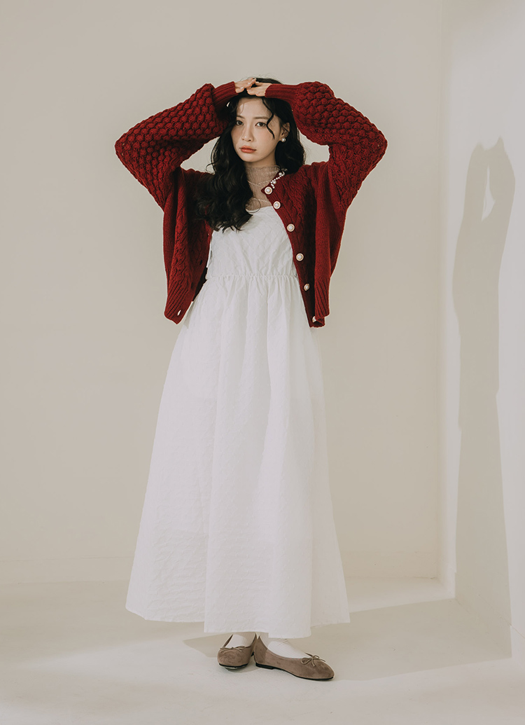 GraceGift 平價女鞋 優雅簡約 蝴蝶結絨面芭蕾舞娃娃鞋 灰色 平底娃娃鞋 實拍圖