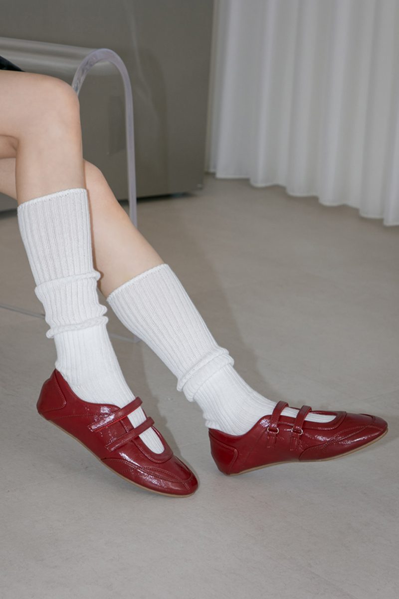 輕盈革命魔鬼氈雙帶內增高瑪莉珍運動鞋