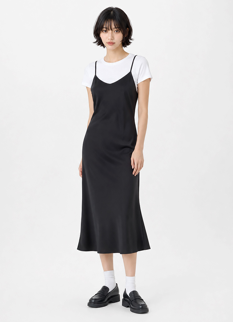 GraceGift平價女鞋 圓頭 厚底 便仕樂福鞋 黑霧漆