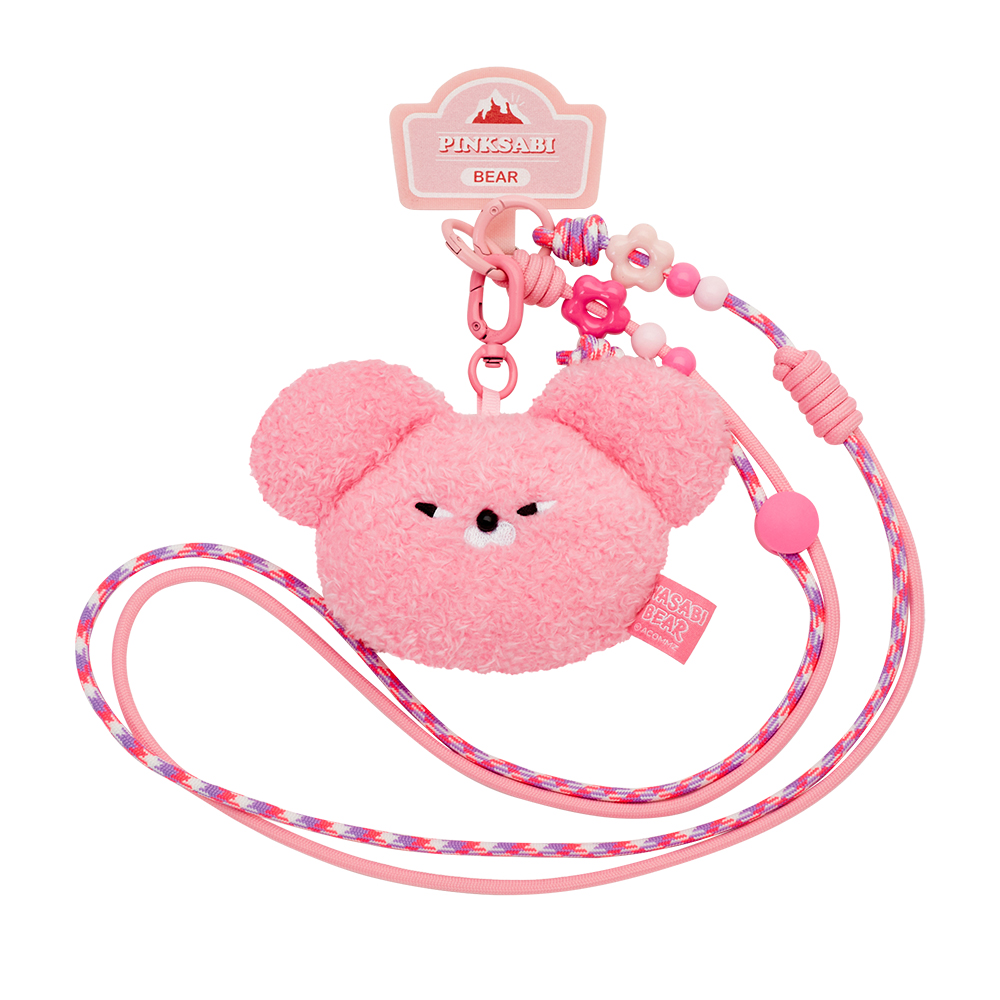 GraceGift Wasabi Bear聯名 調味日常絨毛娃娃頭吊飾手機繩盲盒