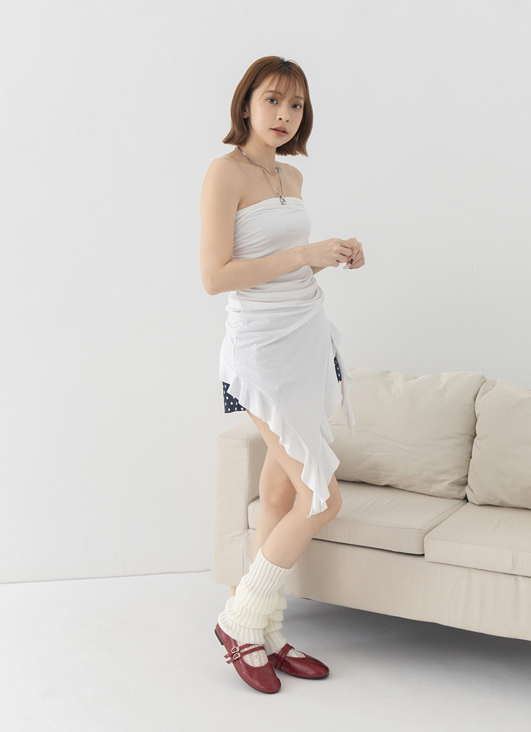 GraceGift平價女鞋 時尚秀場 圓頭 奶油雲朵極軟加厚乳膠芭蕾瑪莉珍鞋 正紅色