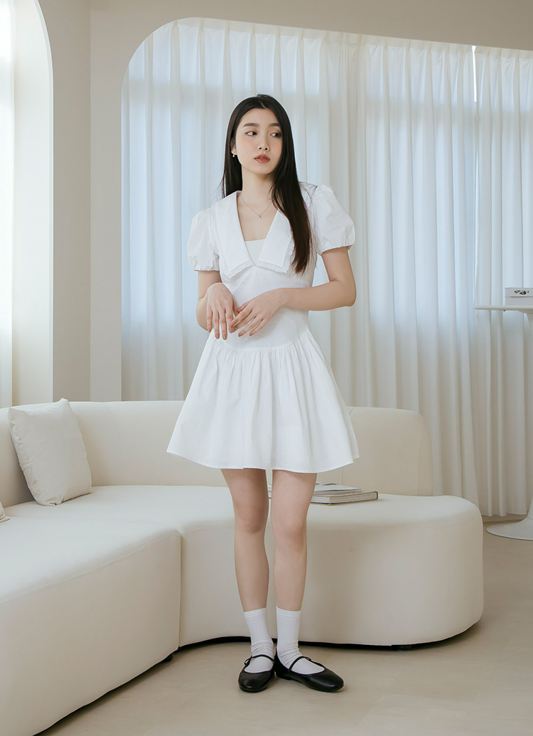 GraceGift 平價女鞋 時髦慵懶 極柔感簡約平底鞋 黑色 平底鞋 實拍圖