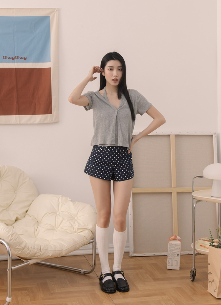 GraceGift平價女鞋 時尚秀場 圓頭 復古名媛金屬圓扣瑪莉珍樂福鞋 黑色