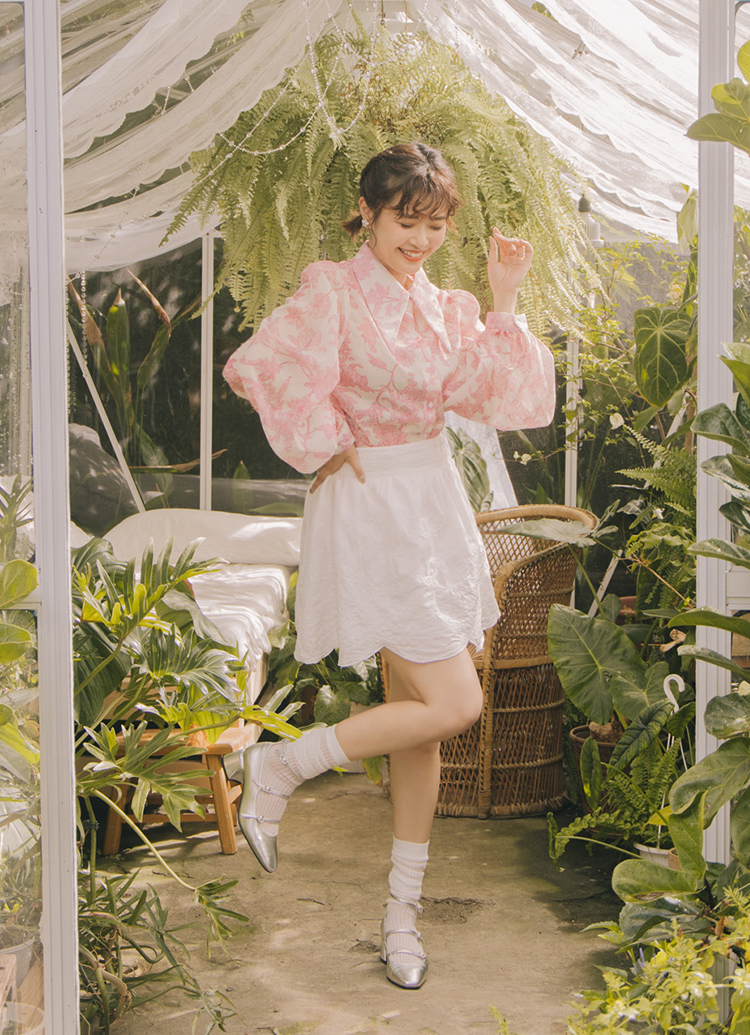 GraceGift 小貓聯名 復古女伶 全真皮 水鑽細帶 中跟 瑪莉珍鞋 銀