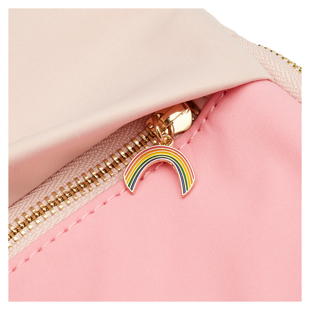 GraceGift Care Bears聯名  NTU樂觀小熊澎澎空氣平板包 粉色 實拍圖