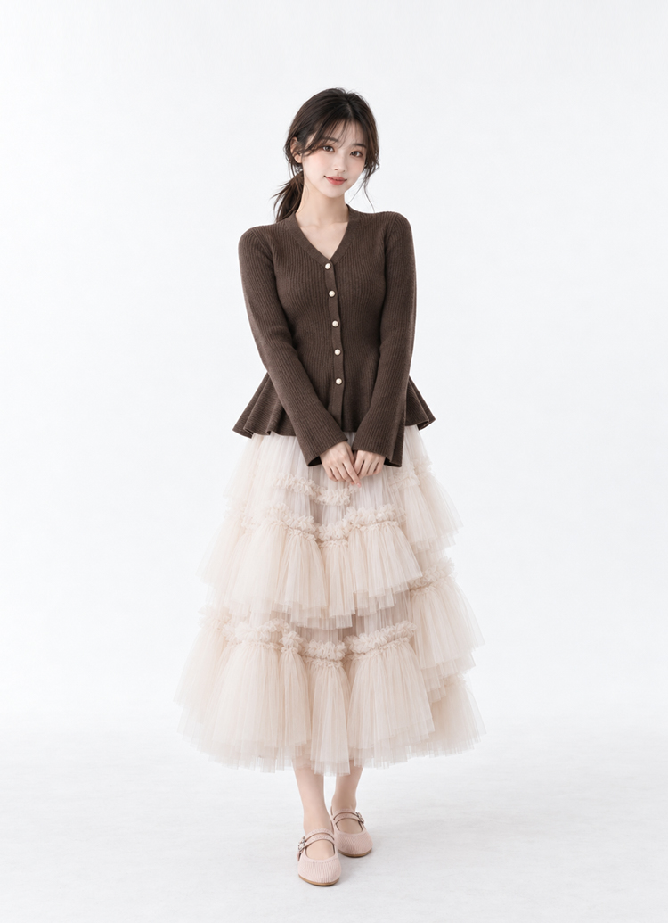 GraceGift平價女鞋 零著感柔織雙帶平底瑪莉珍鞋 可機洗舒適女鞋