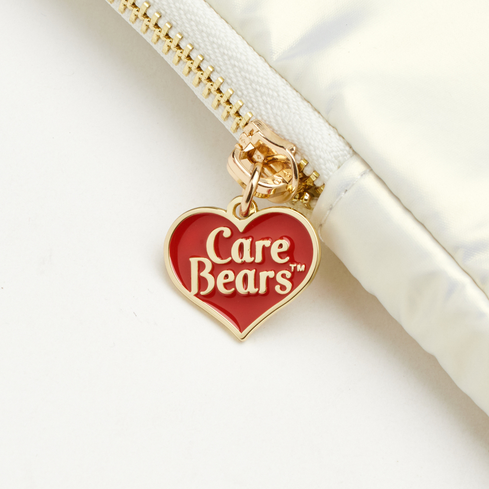 Care Bears-溫柔小熊空氣平板收納包 珠光白