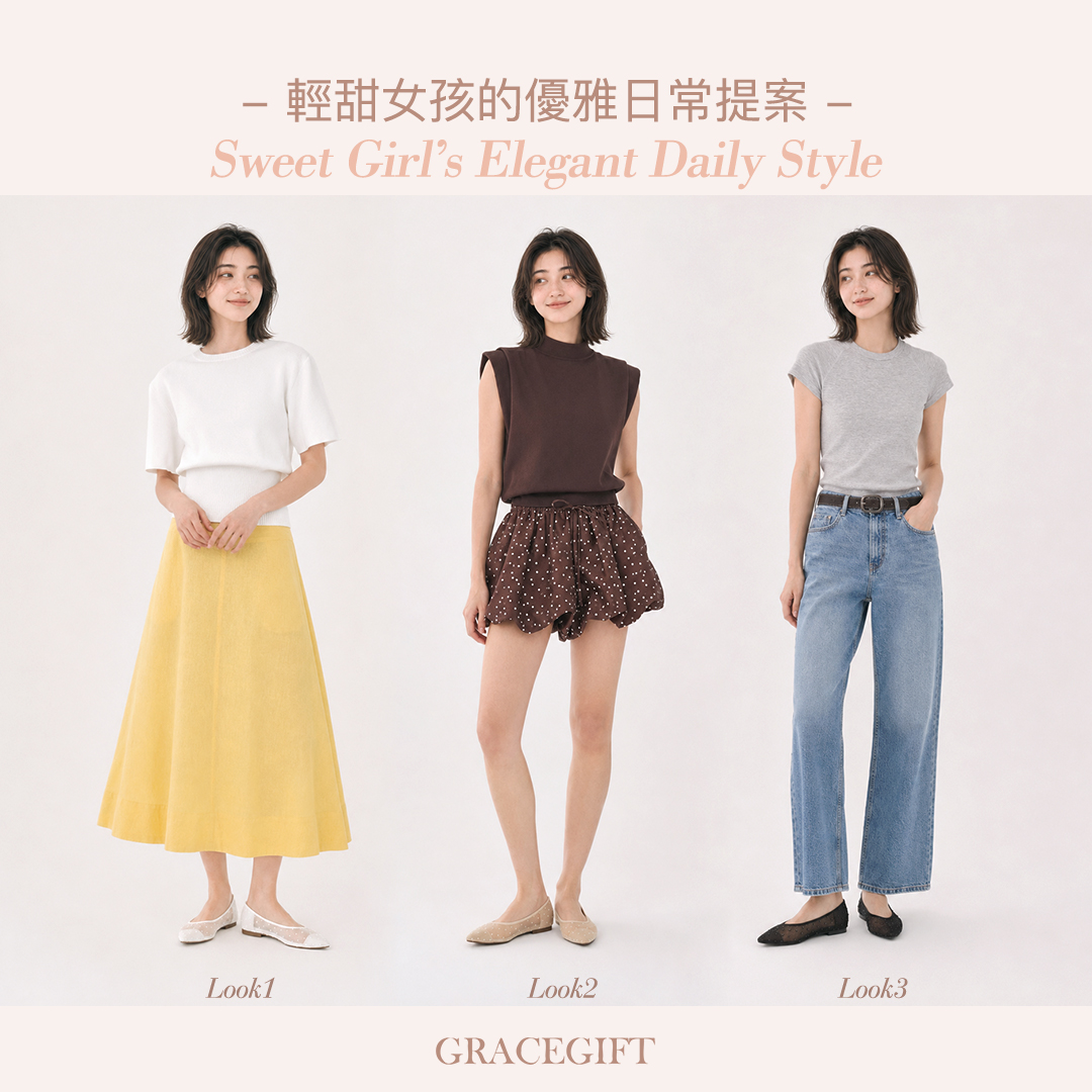 GraceGift平價女鞋 時尚秀場 尖頭 巴黎珠點網紗平底娃娃鞋 米白色