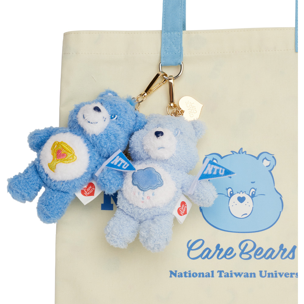 Care Bears × NTU-牢騷小熊紀念印花帆布包 藍