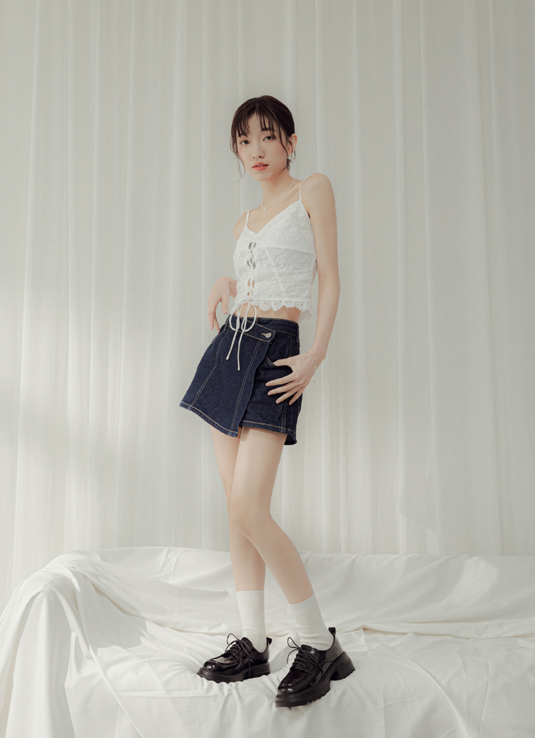 GraceGift平價女鞋 英倫復古 綁帶 輕量厚底 牛津鞋 黑