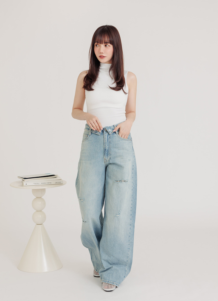 GraceGift平價女鞋 手工訂製亮鑽蝴蝶結漁網方頭芭蕾舞鞋 白