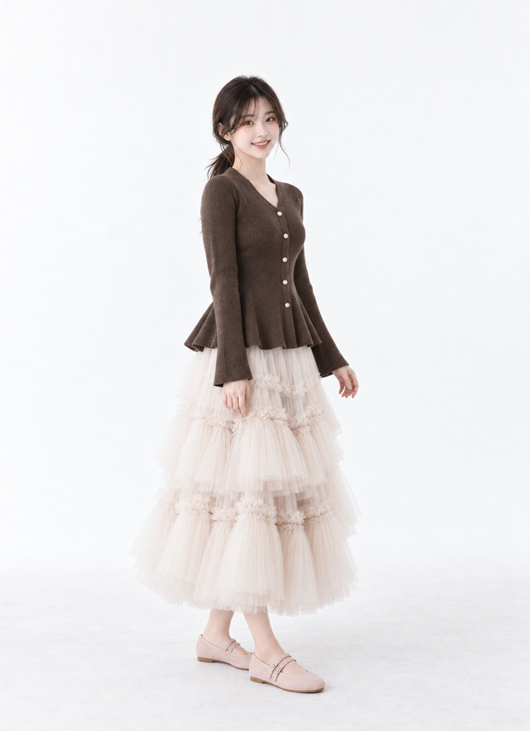 GraceGift平價女鞋 零著感柔織雙帶平底瑪莉珍鞋 可機洗舒適女鞋