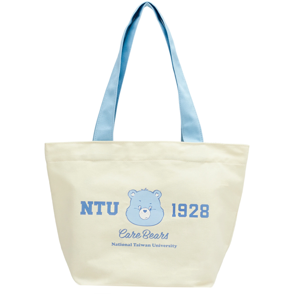 Care Bears × NTU -牢騷小熊日常實用撞色帆布袋 藍
