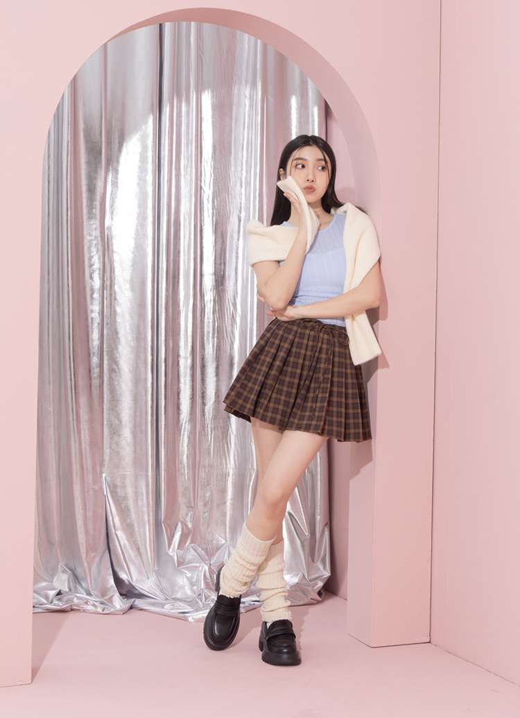 GraceGift平價女鞋 英倫便仕 輕量軟墊 厚底樂福鞋 霧面黑