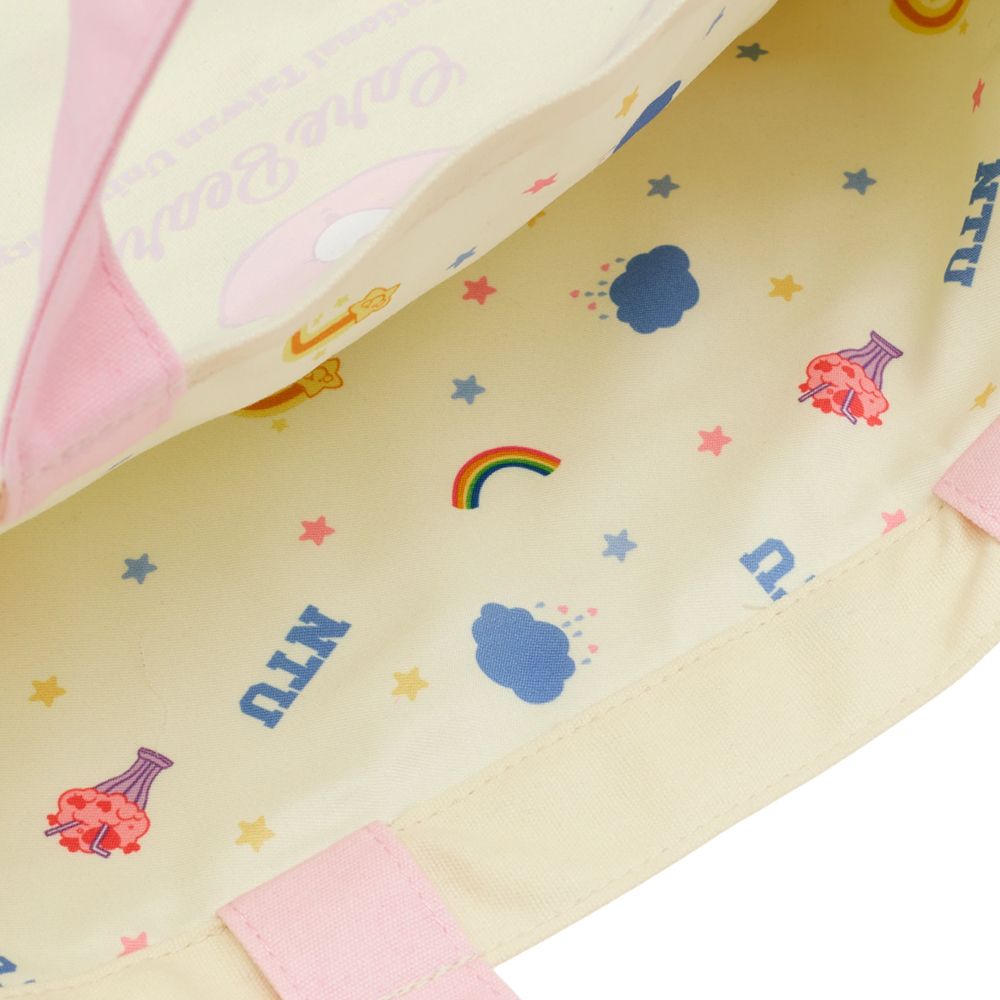 Care Bears × NTU -樂觀小熊日常實用撞色帆布 粉紅