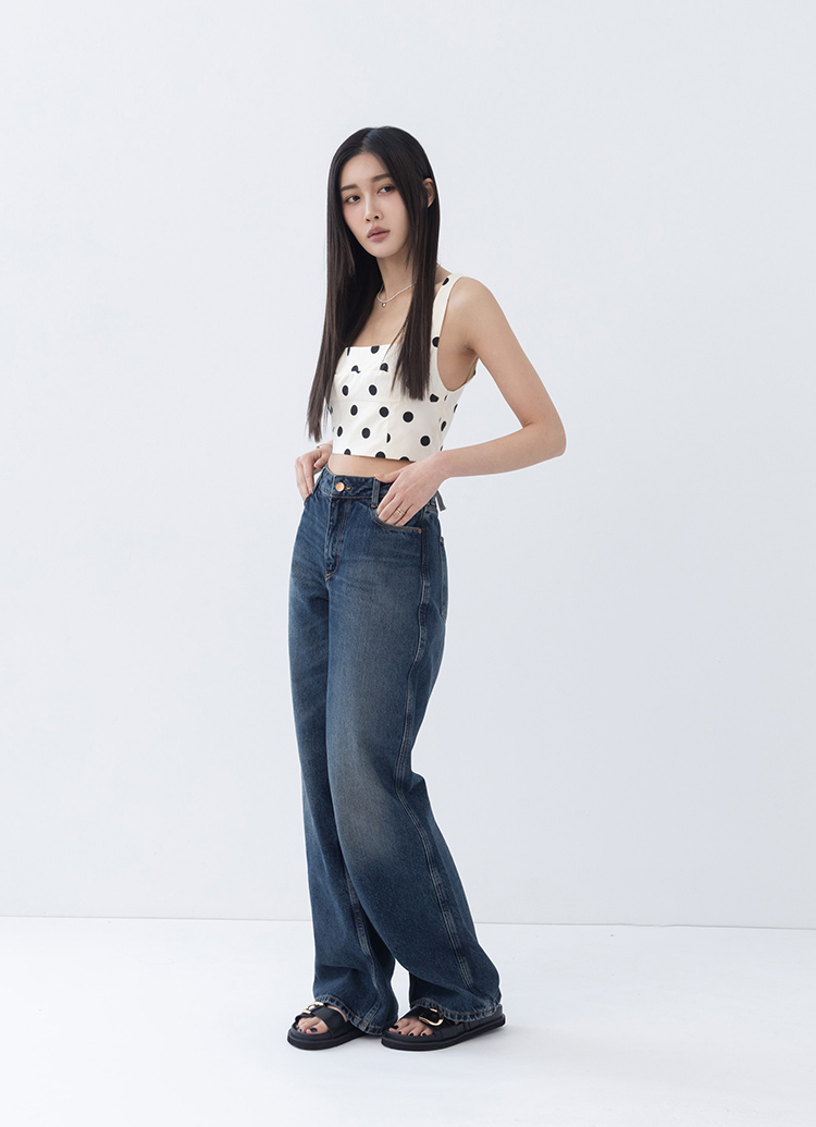 GraceGift平價女鞋 時尚秀場 日光奶茶復古金屬扣雙帶拖鞋 黑色