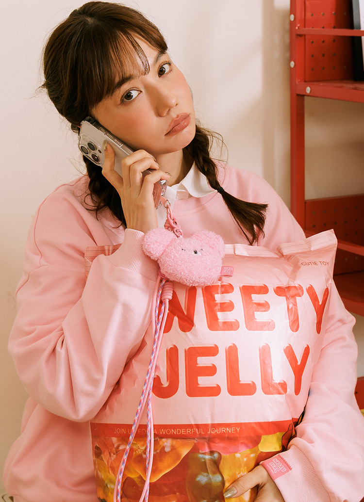 GraceGift Wasabi Bear聯名 調味日常絨毛娃娃頭吊飾手機繩盲盒