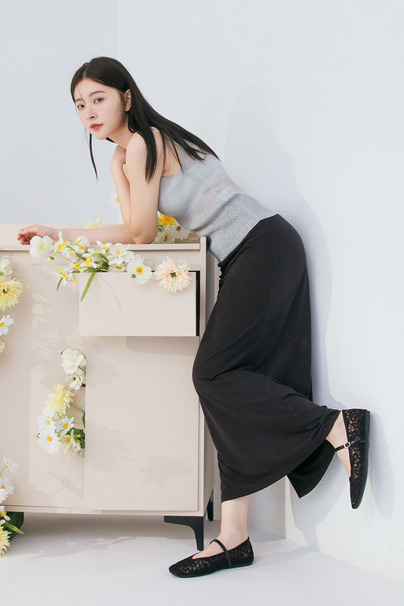 古典浪漫蕾絲繡花平底瑪莉珍芭蕾舞鞋