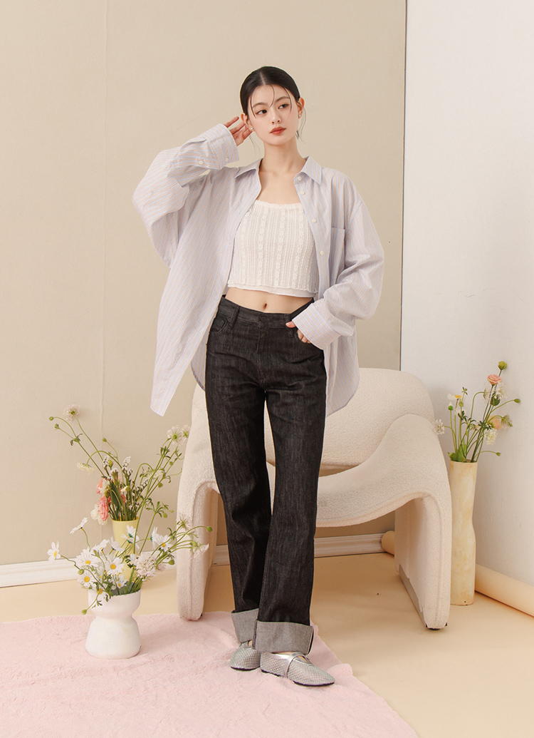 Grace Gift 平價女鞋 夢幻細鑽 編織網面瑪莉珍鞋 銀色 平底瑪莉珍鞋 實拍圖