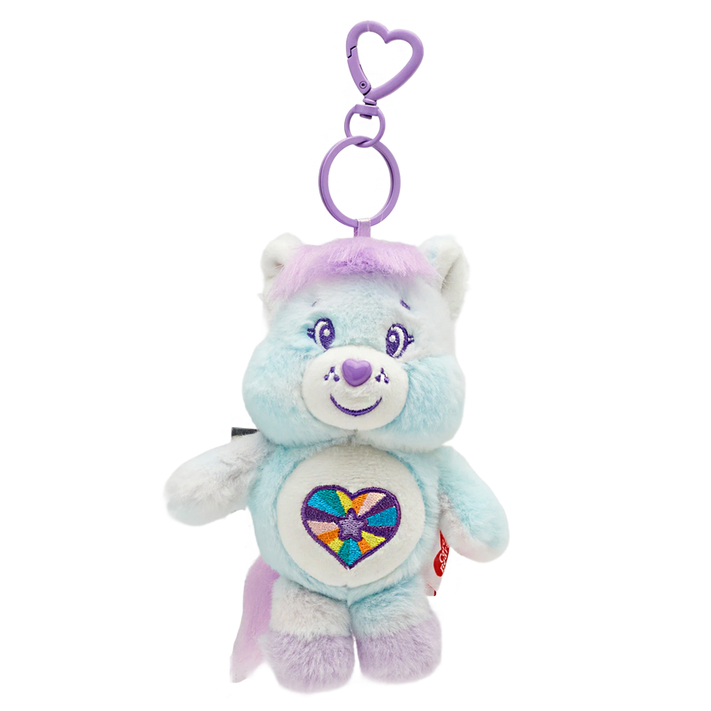 Care Bears & Cousins 稀有毛絨玩偶吊飾鑰匙圈一中盒
