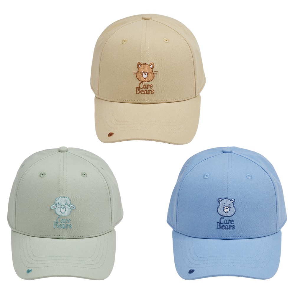 Care Bears-驕傲小貓電繡棒球帽 卡其