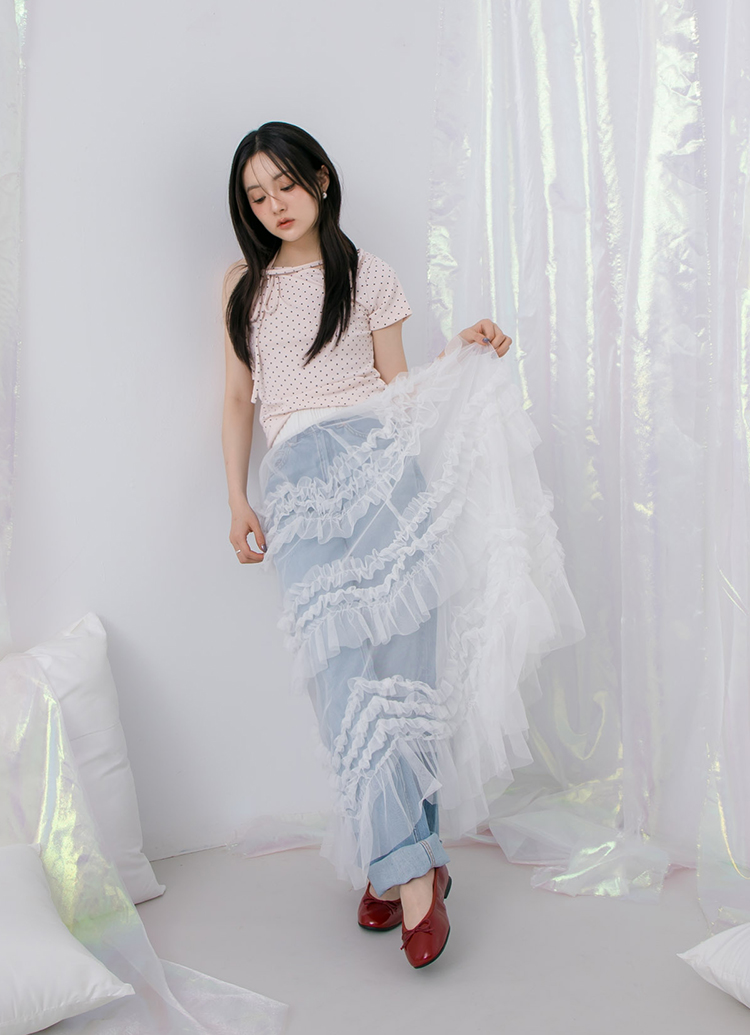 GraceGift平價女鞋 時尚秀場 圓頭 法式訂製全真皮鞋墊芭蕾平底娃娃鞋 酒紅漆色