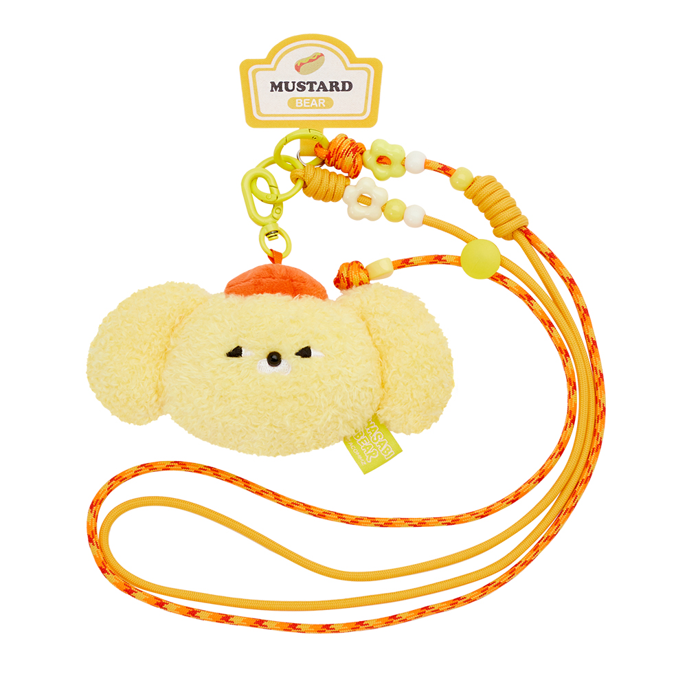 GraceGift Wasabi Bear聯名 調味日常絨毛娃娃頭吊飾手機繩盲盒